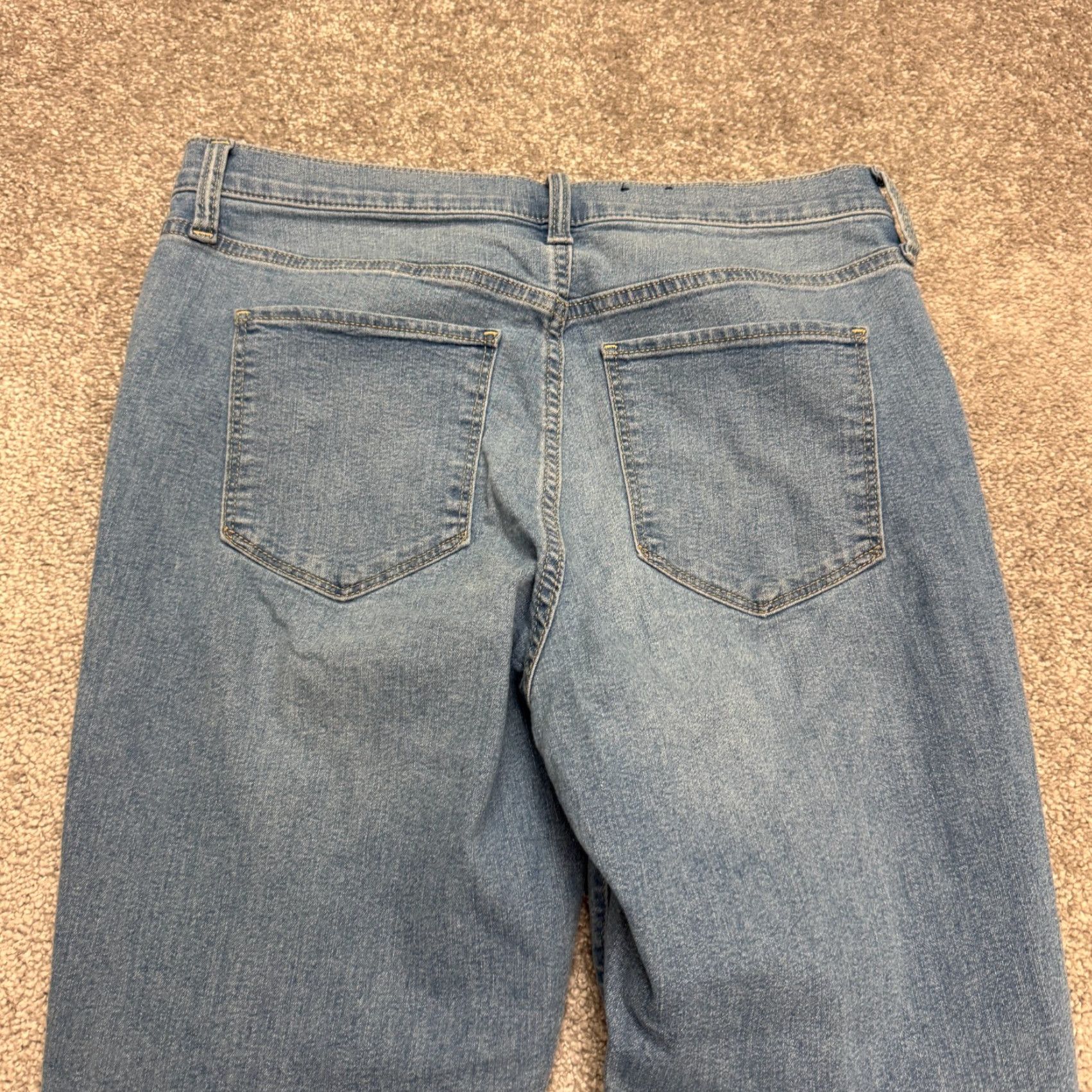 Gap VINTAGE Gap Jegging High Rise Denim Jeans Womens Medium Wash 30/10 Blue Cotton Blend 27 Inseam Size 32" / US 10 / IT 46 - 7 Thumbnail