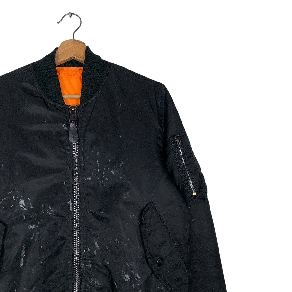 Alpha Industries Alpha Industries Paint Splatter Bomber Jacket Size US S / EU 44-46 / 1 - 5 Thumbnail