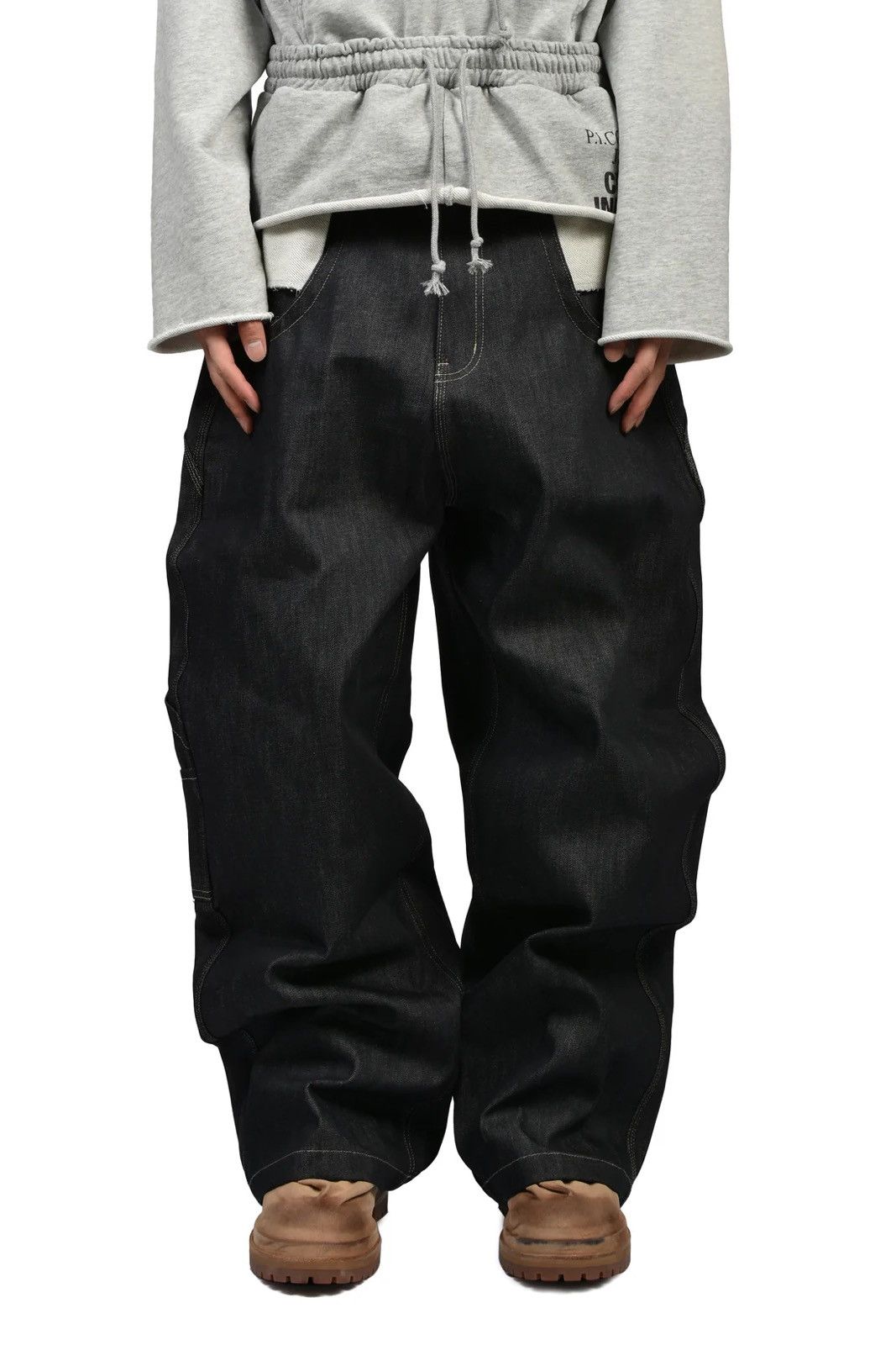 PROJECT G/R Protocol Index RETRO BAGGY DENIM PANTS PROJECT GR Size 3 Size US 32 / EU 48 - 5 Thumbnail