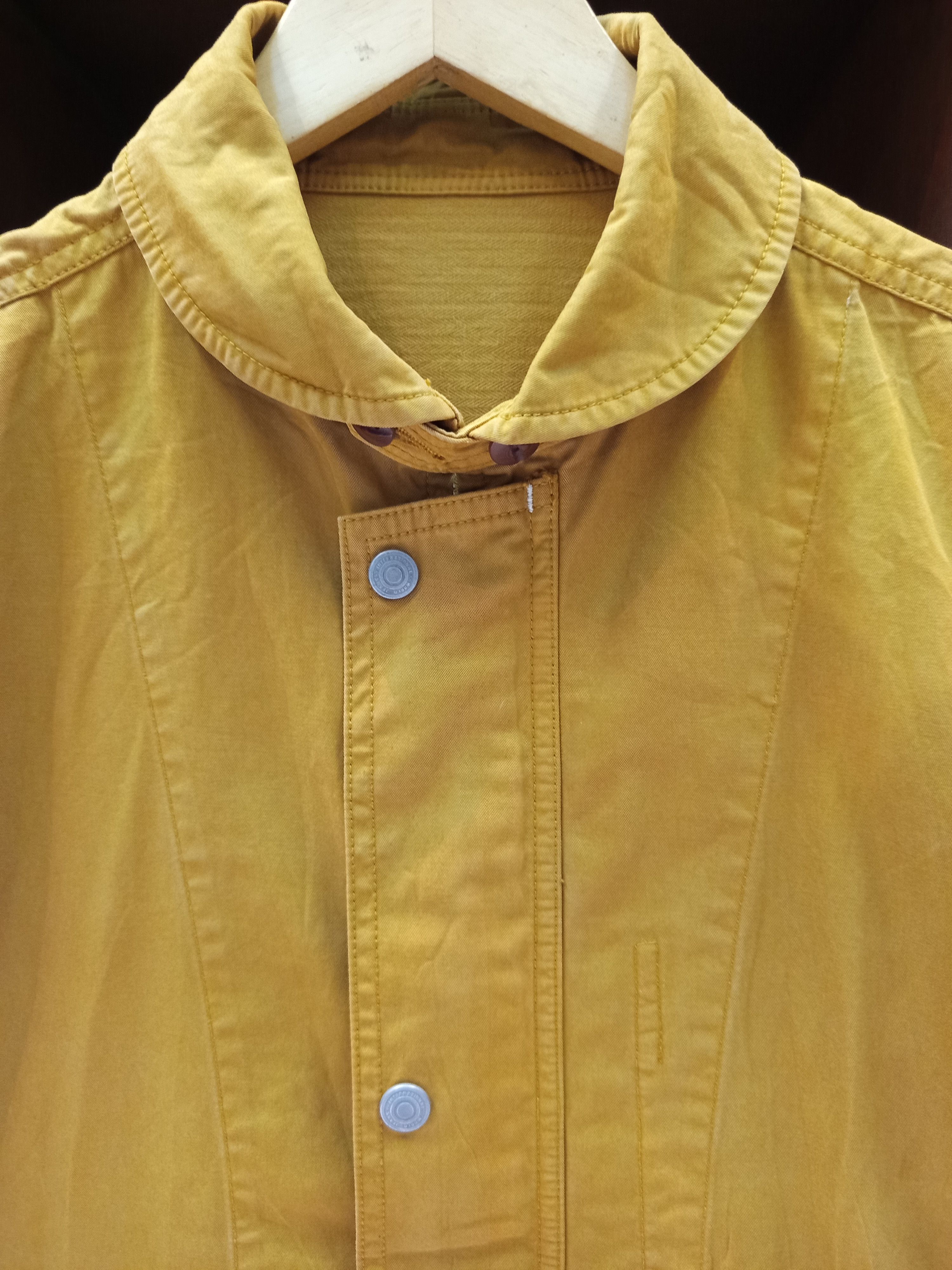 Japanese Brand Gloster Road Mustard Cotton Field Driver Jacket Size US L / EU 52-54 / 3 - 7 Thumbnail