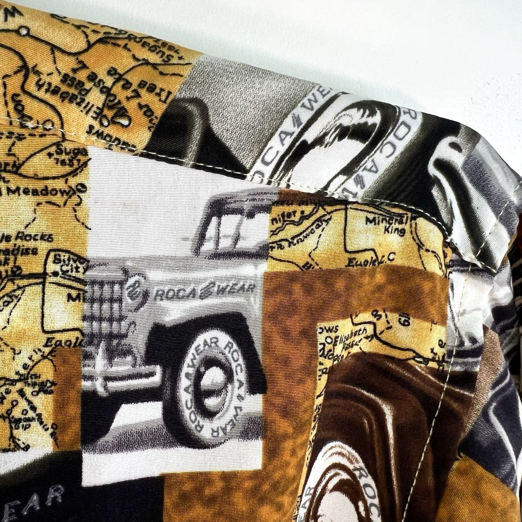Rocawear VTG Rocawear Y2K Cars Graphic Button-Up Shirt Mens Size 2XL Size US XXL / EU 58 / 5 - 3 Thumbnail