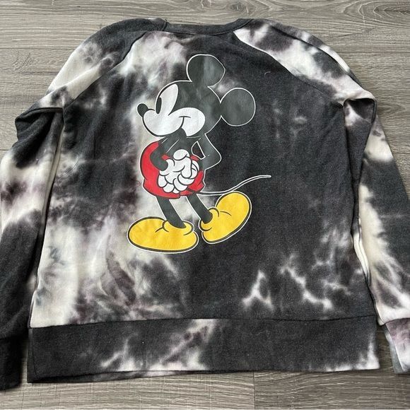 Chaser Brand Chaser x Disney Raglan Mickey Mouse Pullover Sweater Tie Dye Size S / US 4 / IT 40 - 4 Thumbnail