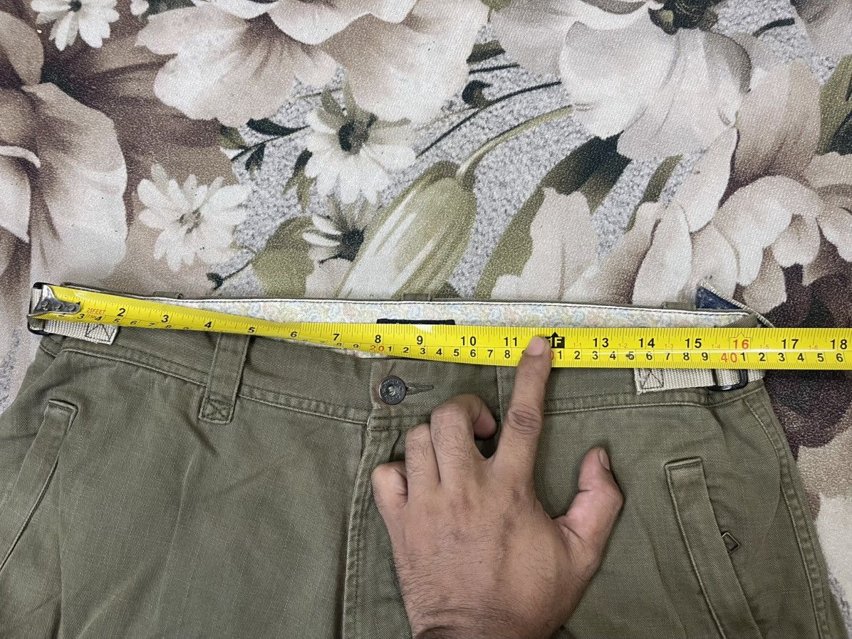 Japanese Brand Sunny Clouds Cargo Pant Green Military Colour Size US 33 - 7 Thumbnail