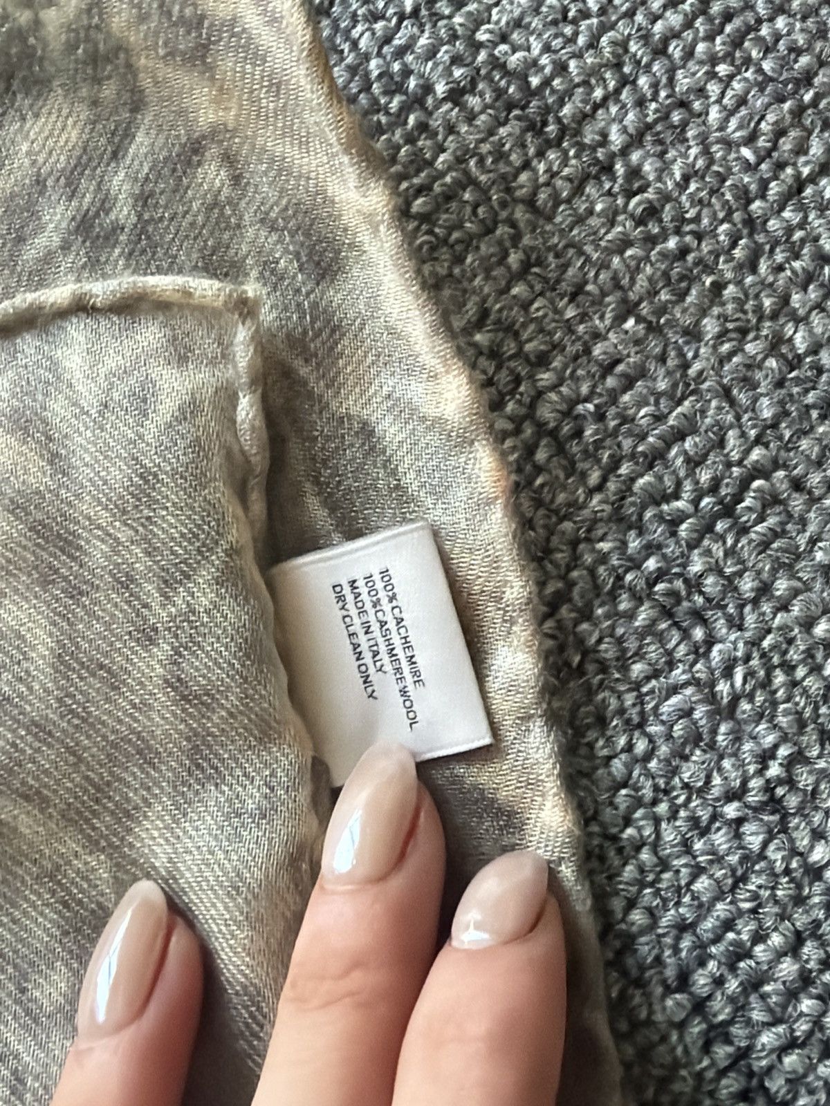 Celine Celine leopard print cashmere scarf Size ONE SIZE - 3 Thumbnail