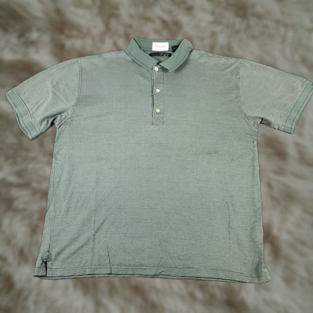 Vintage Greg Norman Polo Shirt Mens M Green Cotton Short Sleeve Polo Shirt Mens Green Golf Casual Modern Sports Mens Size US M / EU 48-50 / 2 - 1 Thumbnail