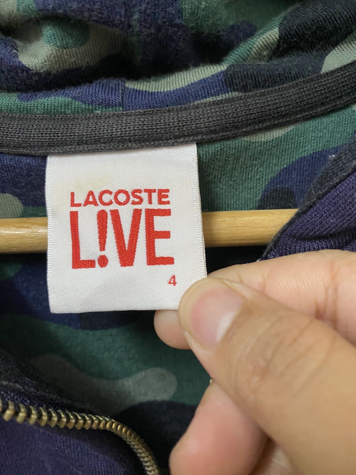 Lacoste Lacoste Hoodie Zipper Small Logo Blue Black Colour Size US M / EU 48-50 / 2 - 10 Thumbnail