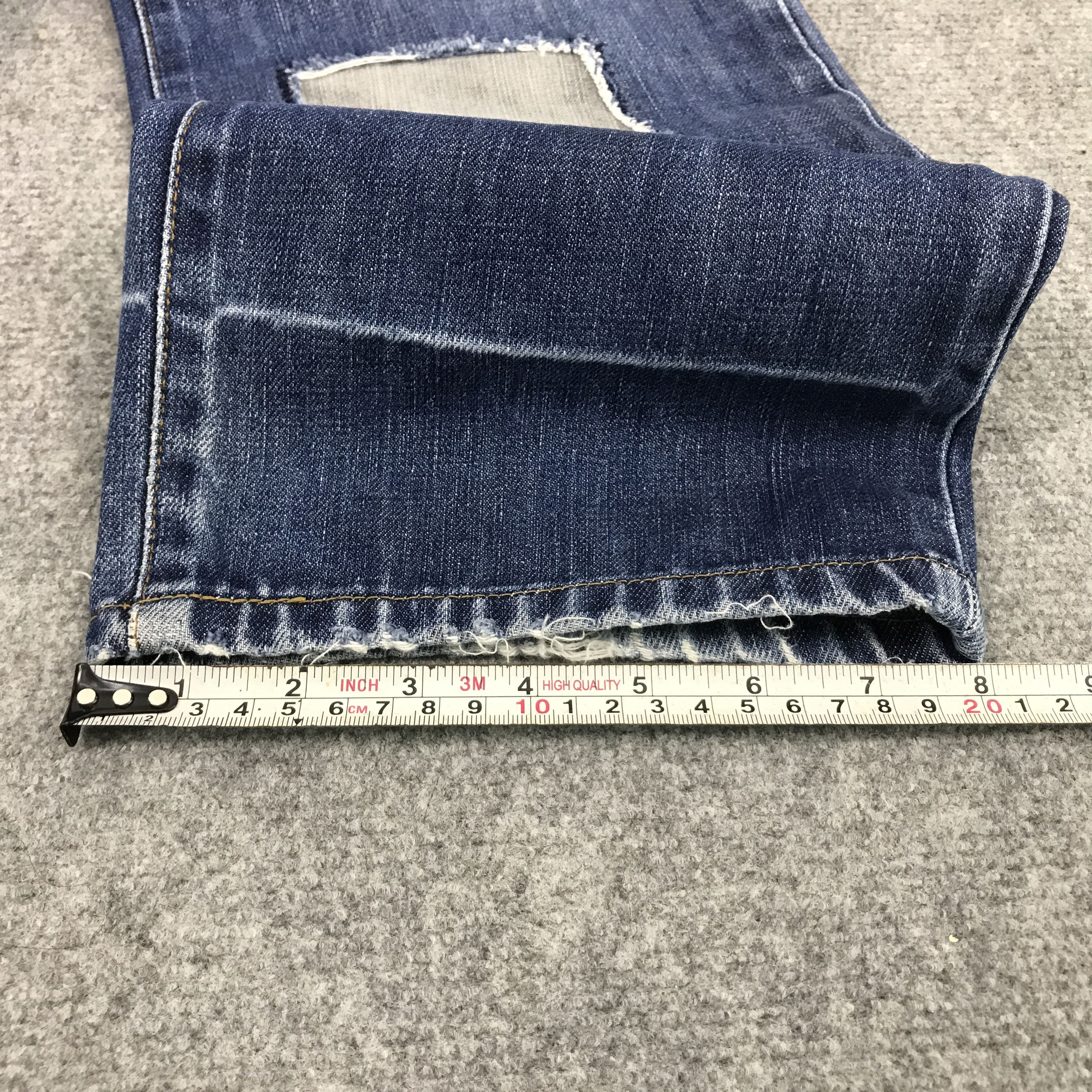 Edwin × Japanese Brand Japan denim edwin style patchwork jean Size US 30 / EU 46 - 8 Thumbnail
