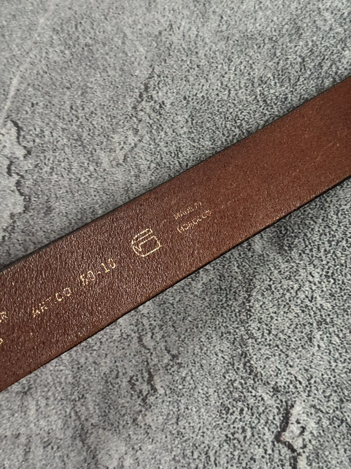 G-Star G star raw brown leather casual belt biker punk y2k Size ONE SIZE - 11 Thumbnail