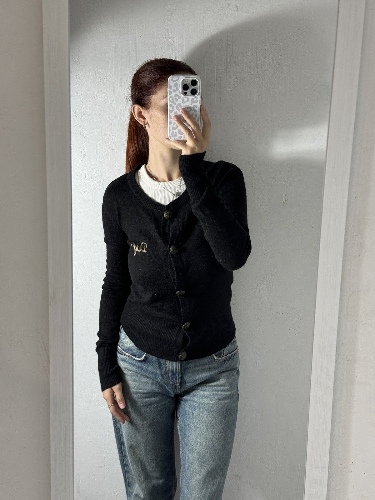 Dolce & Gabbana VINTAGE DOLCE&GABBANA WOOL SWEATER CARDIGAN Size S / US 4 / IT 40 - 4 Thumbnail