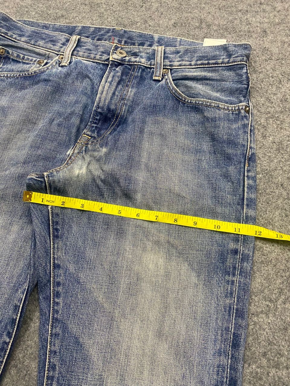 If Six Was Nine 💥Best Offer💥Vintage Uniqlo Jeans Distressed Denim Size US 34 / EU 50 - 5 Thumbnail
