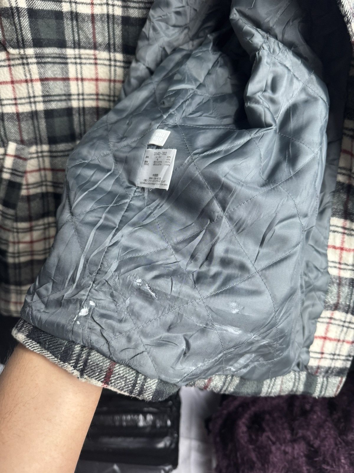 20471120 × Hysteric Glamour × Japanese Brand Japanese Outer Wool Button Shirt Size US XL / EU 56 / 4 - 5 Thumbnail