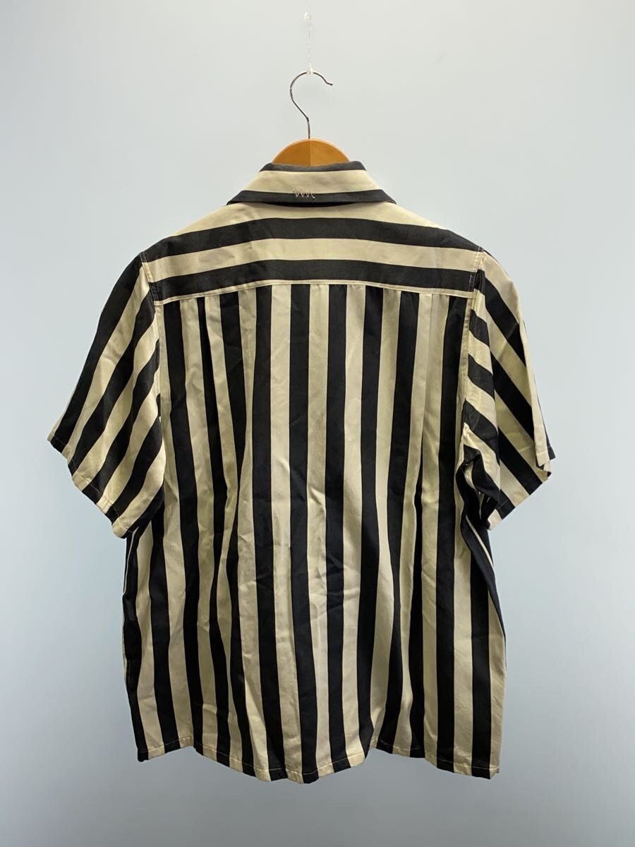 Visvim White Cotton Stripe Short Sleeve Shirt Size US M / EU 48-50 / 2 - 2 Thumbnail