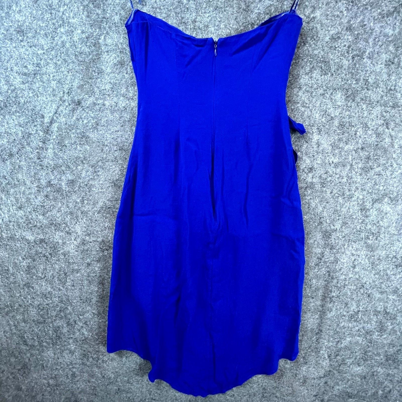 ASTR The Label ASTR The Label Josefina Dress Medium Royal Blue Side Tie Size M / US 6-8 / IT 42-44 - 2 Thumbnail