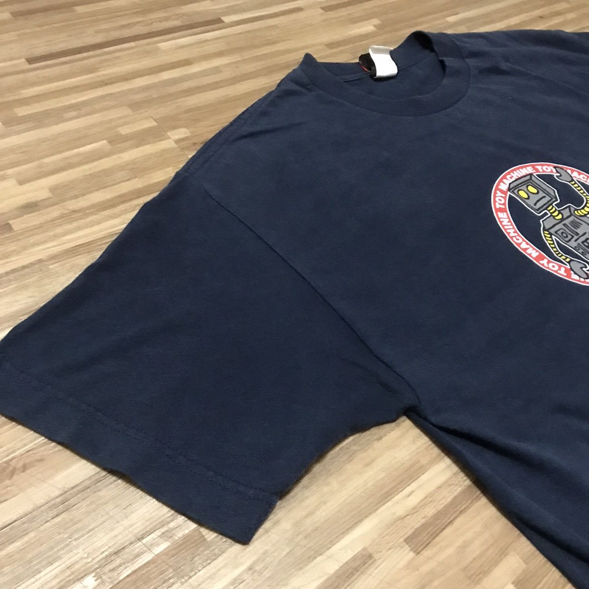 Toy Machine × Vintage VINTAGE SKATEBOARD TOY MACHINE ROBOTS CENTER LOGOS 90s TEE Size US L / EU 52-54 / 3 - 7 Thumbnail
