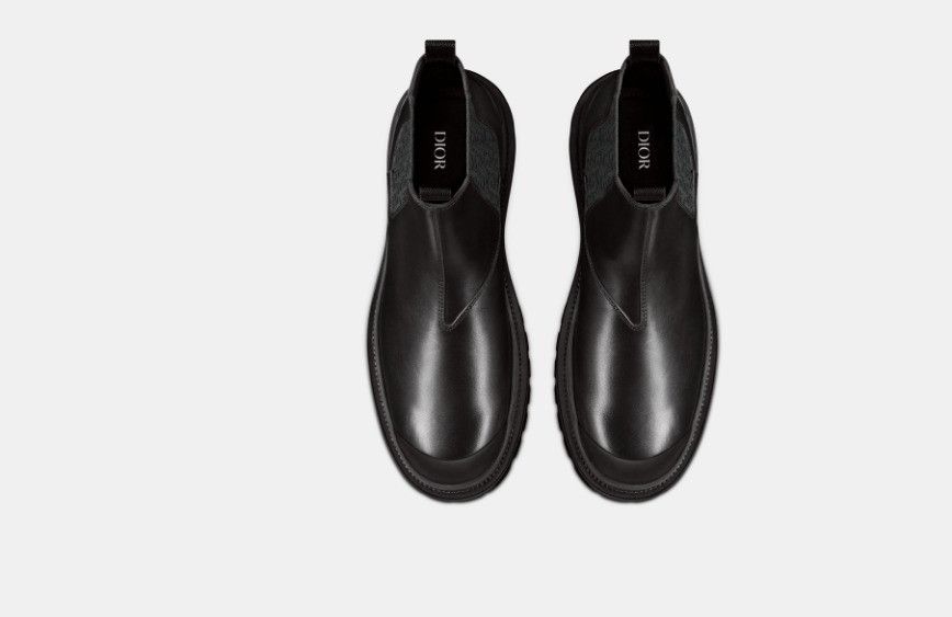 Dior o1w1db10325 3BO28 Chelsea Boots in Black Size US 5.5 / EU 38 - 3 Thumbnail