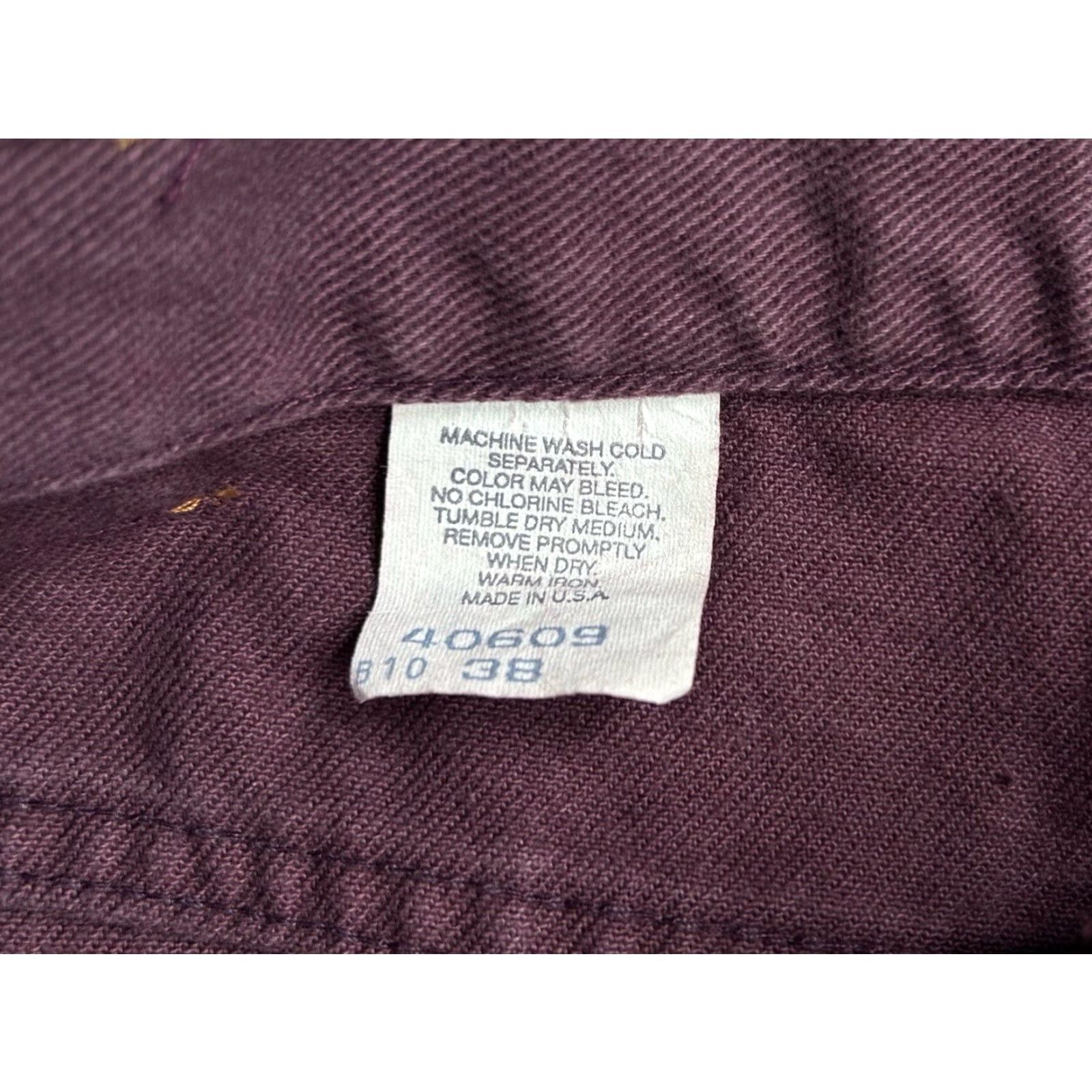 Vintage VINTAGE BOSS by IG design relaxed basic jean shorts Mens 38 Purple 90s USA NOS NWT, 12” rise, 11” inseam Size US 38 / EU 54 - 6 Thumbnail