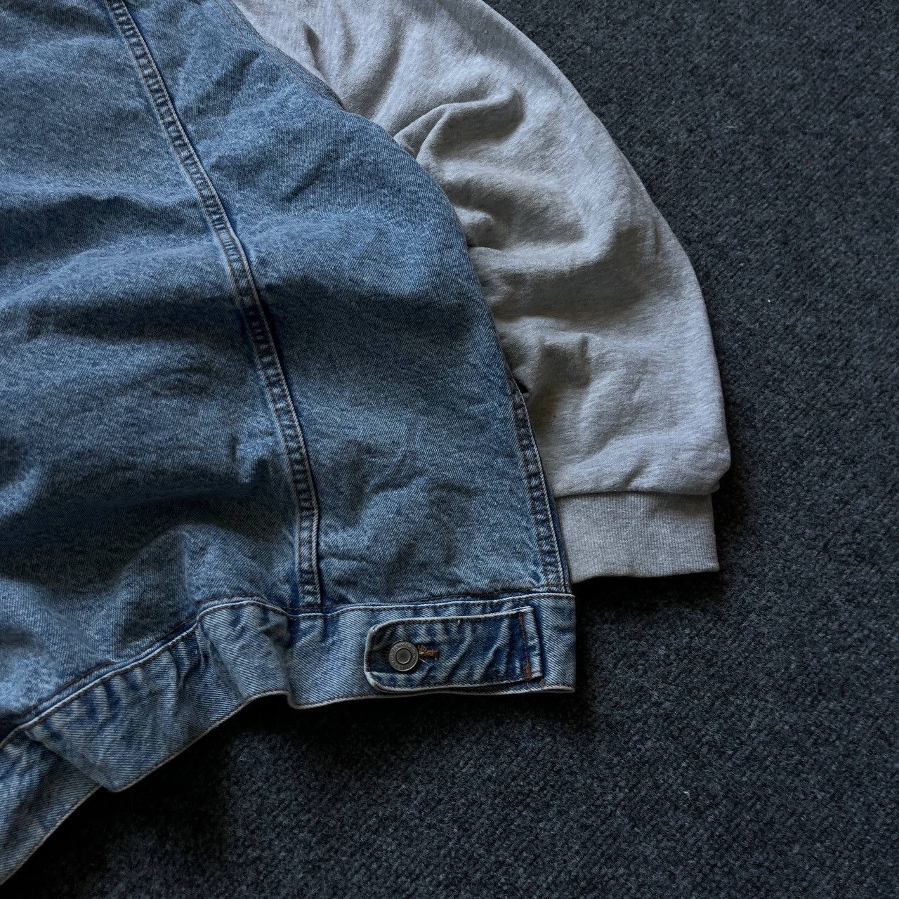 Primark Vtg Western Denim Jacket With Hood Size XL Primark 00s USA Size US XL / EU 56 / 4 - 14 Thumbnail