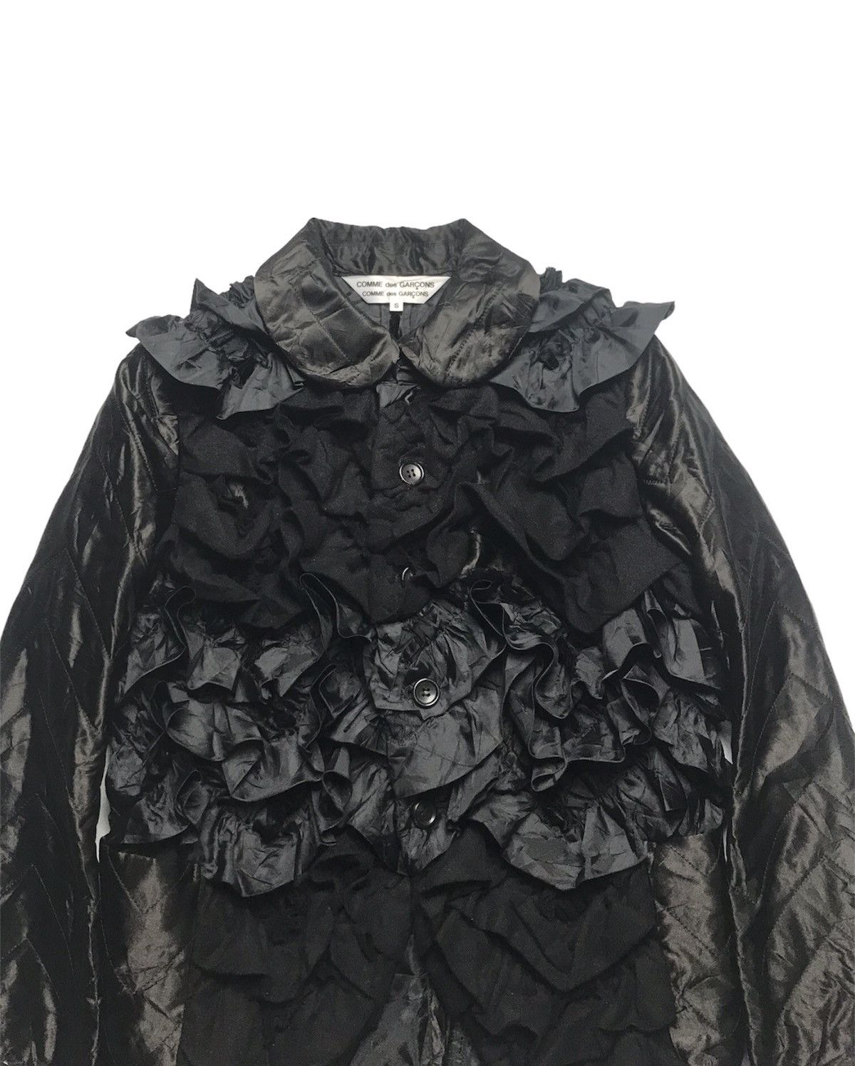 Comme des Garcons AW2018 Comme des Garcons Ruffle Jacket Size S / US 4 / IT 40 - 6 Thumbnail