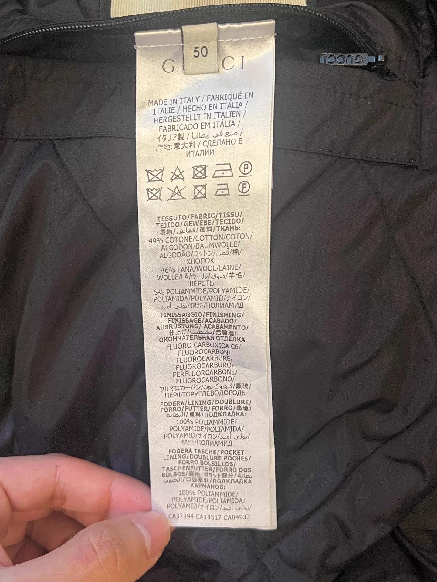 Gucci Gucci GG Logo Puffer Jacket Size 50 Size US M / EU 48-50 / 2 - 5 Thumbnail