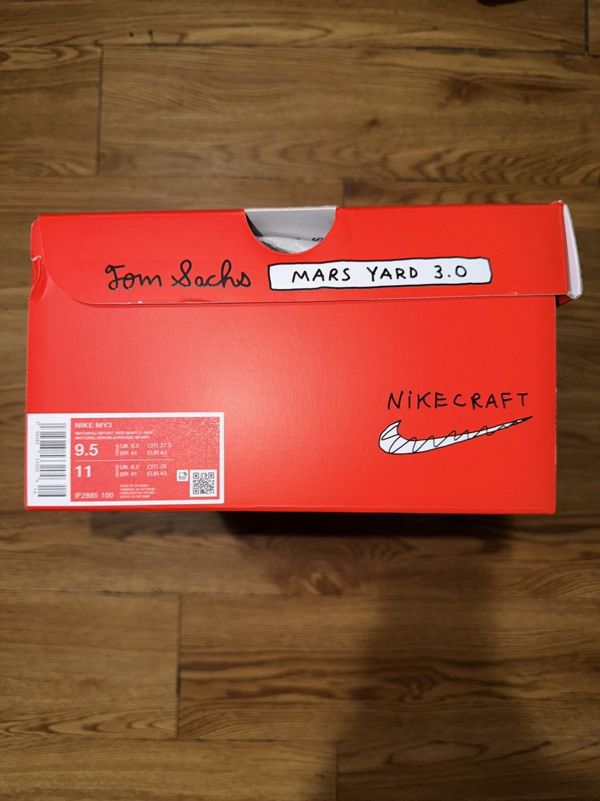 Nike × Tom Sachs NikeCraft Mars Yard Shoe 3.0 Tom Sachs Space Camp Size 9.5 M Size US 9.5 / EU 42-43 - 7 Thumbnail