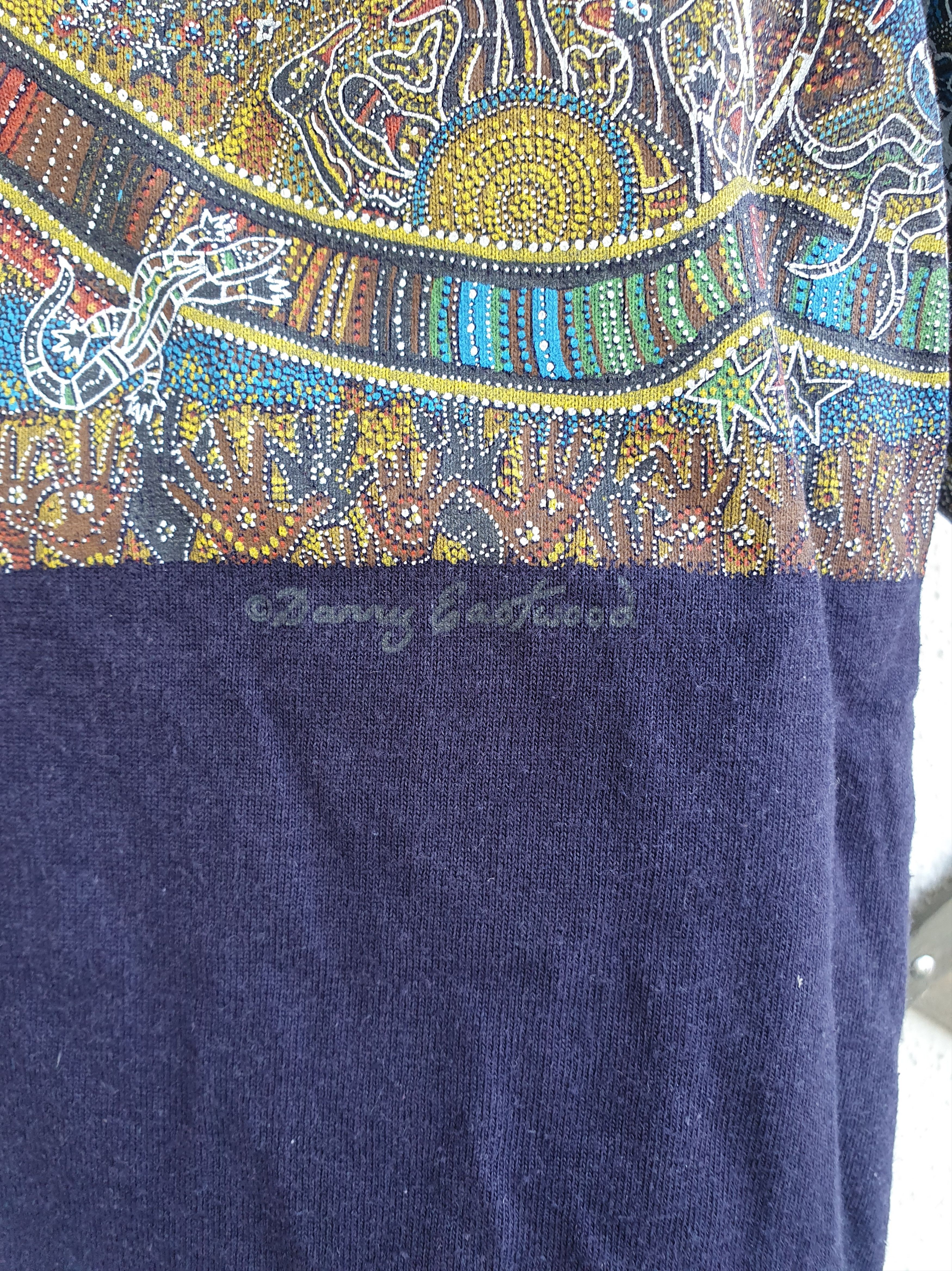 Vintage Danny Eastwood Rainbow Serpent Aboriginal Art Tee Size US M / EU 48-50 / 2 - 3 Thumbnail