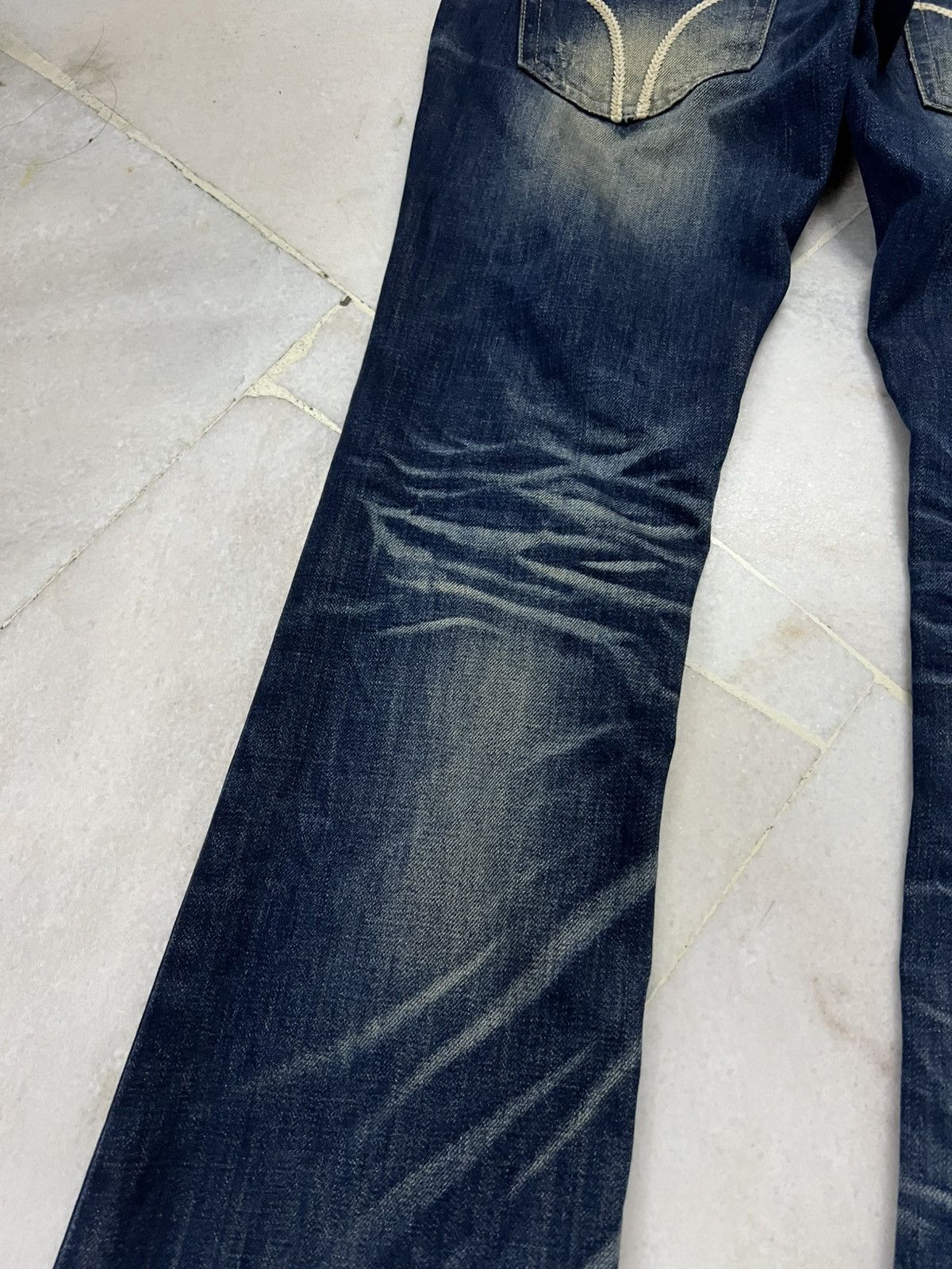 Japanese Brand Lolita By Concert Club Flared Denim Size US 31 - 15 Thumbnail