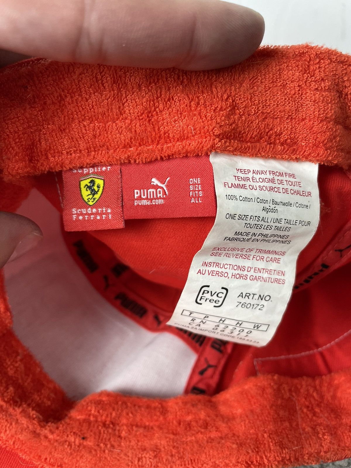 Ferrari × Puma Puma Ferrari Racing Cap hats Y2K VTG Style Size ONE SIZE - 9 Thumbnail
