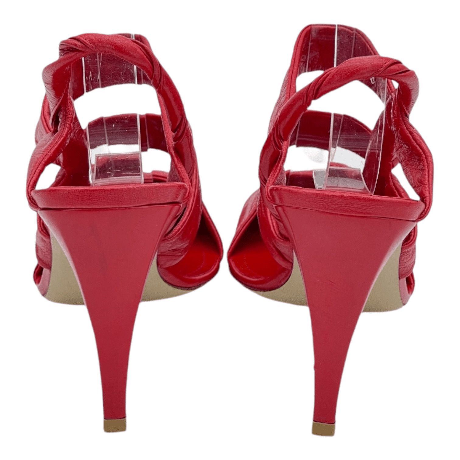 Bottega Veneta o1y0725 Slingback Pumps in Red Size US 4.5 / IT 34.5 - 5 Thumbnail