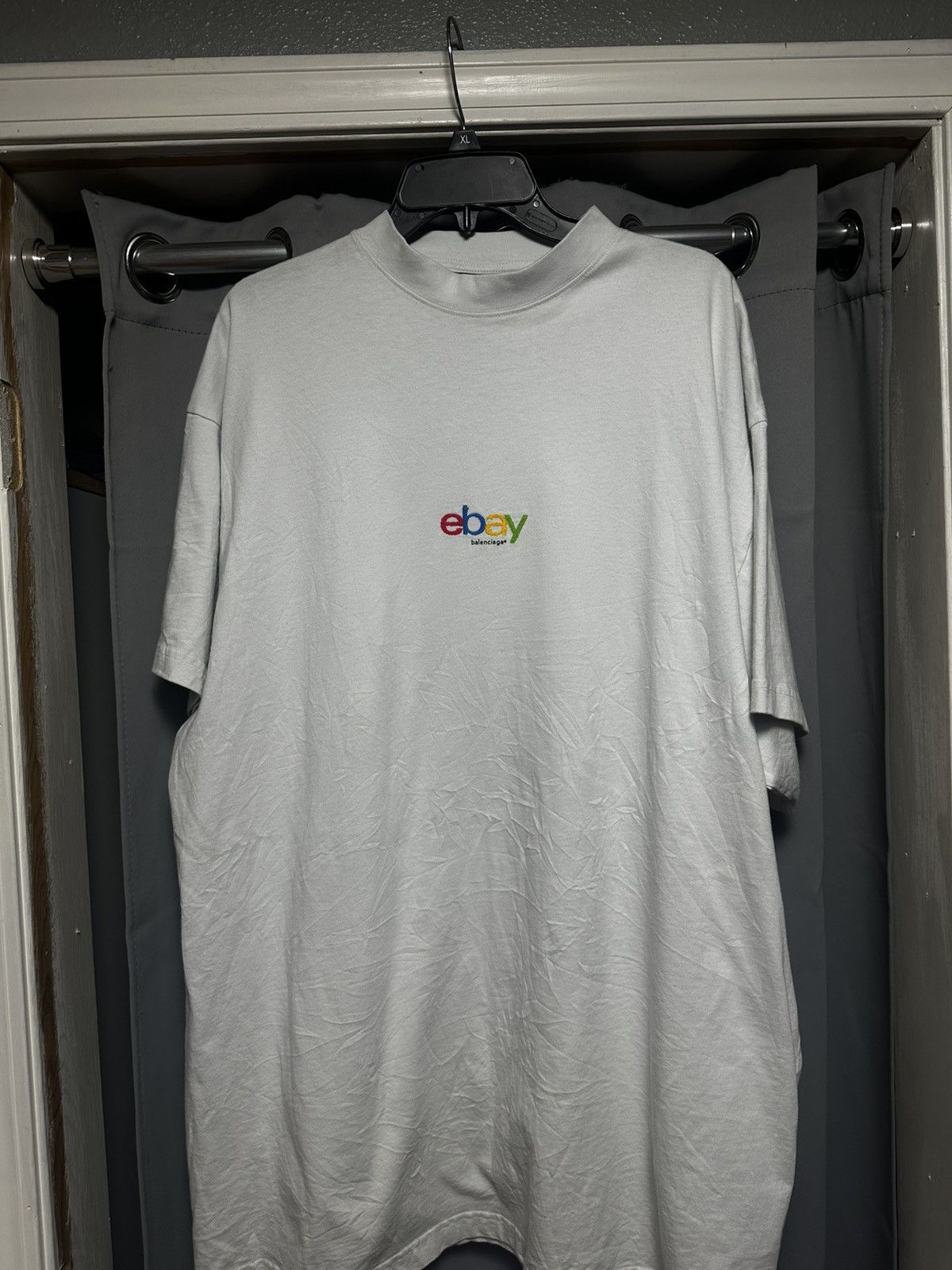 Balenciaga Balenciaga Ebay T-Shirt Size US L / EU 52-54 / 3 - 1 Thumbnail