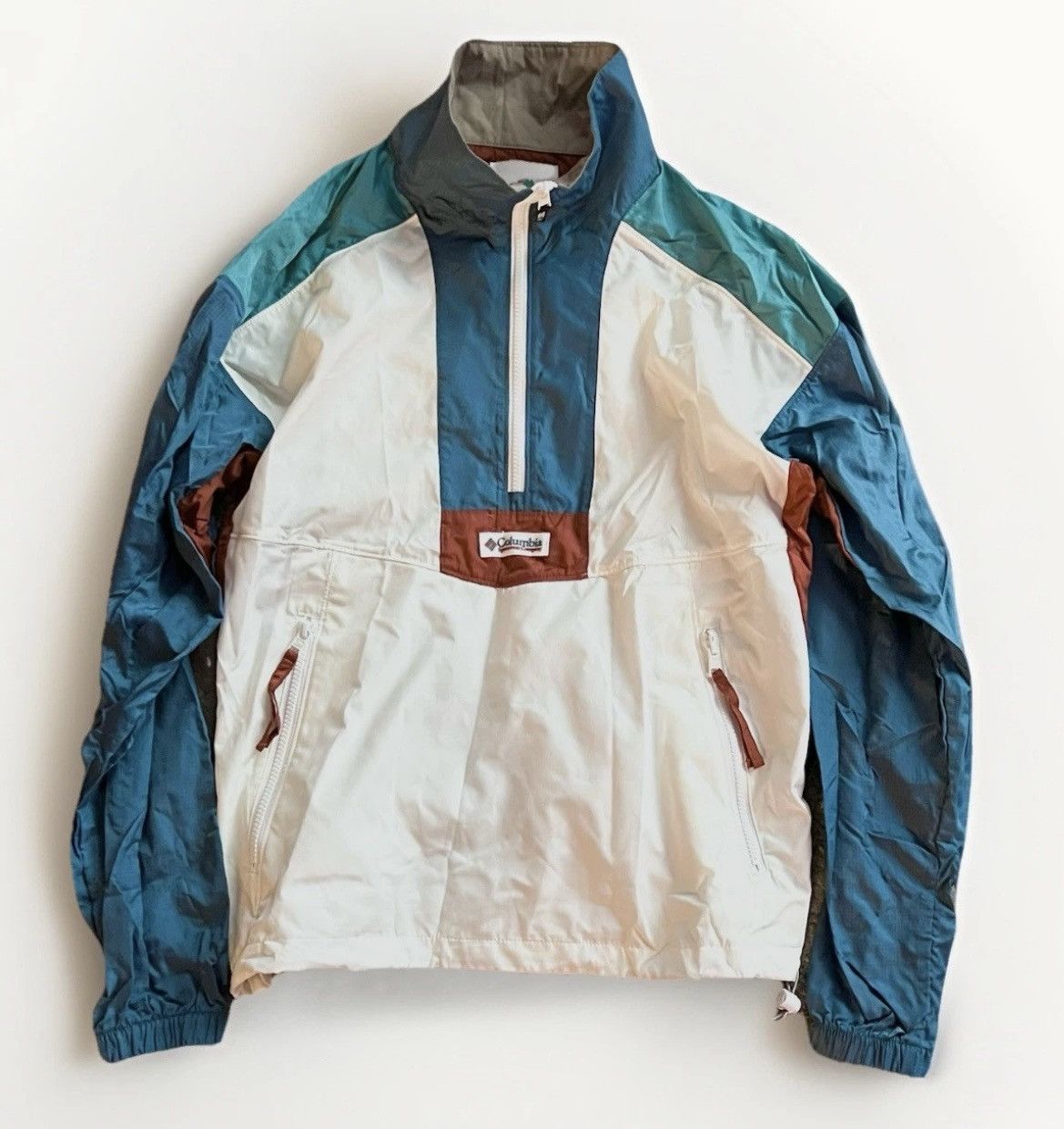 COLUMBIA x KITH⚡️Santa Ana 1/2 zip anorak windbreaker jacket