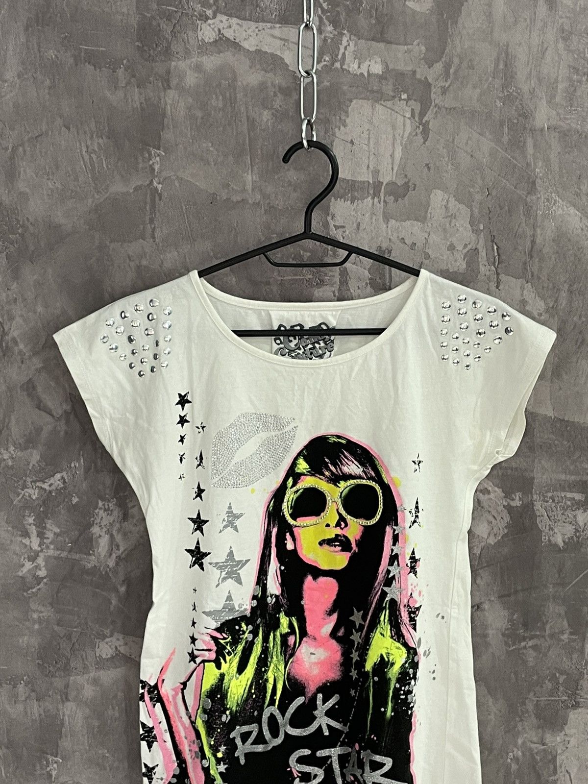 Hysteric Glamour × Japanese Brand × Vintage Avant Garde Hysteric Glamour Style Crazy Y2K Tank Top Size M / US 6-8 / IT 42-44 - 2 Thumbnail