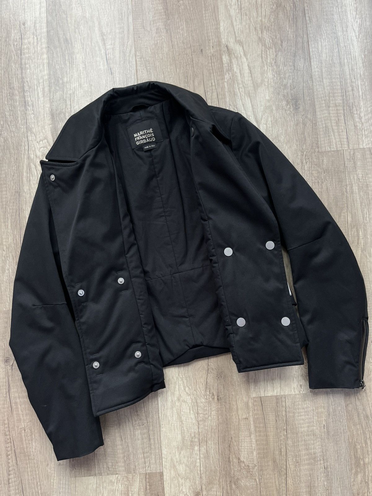 Marithe + Francois Girbaud Marithe Francois Girbaud Jacket Black Women's Size 29 Size M / US 6-8 / IT 42-44 - 11 Thumbnail