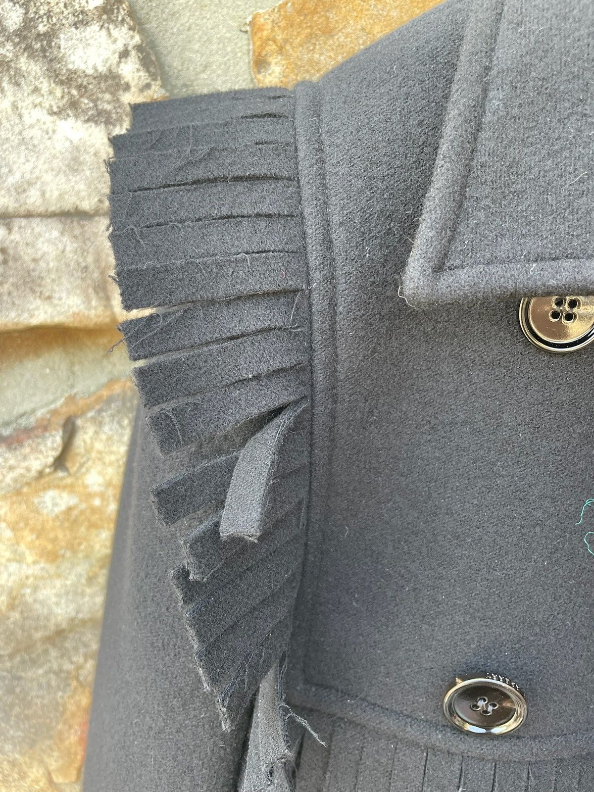Burberry Burberry cashmere/wool cropped jacket NEW Size S / US 4 / IT 40 - 3 Thumbnail