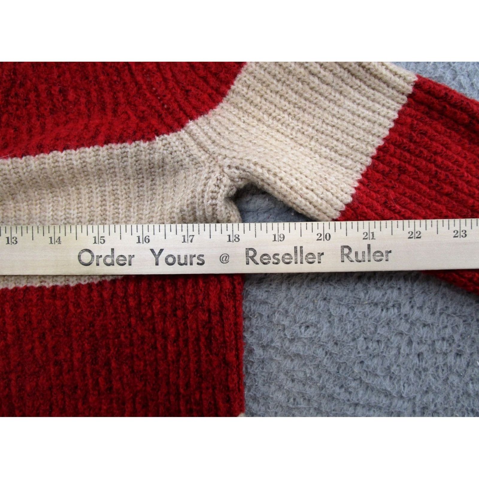 American Eagle Outfitters American Eagle Outfitters Cardigan Sweater Wool Blend Striped V-Neck Button NYLON? Size S / US 4 / IT 40 - 5 Thumbnail