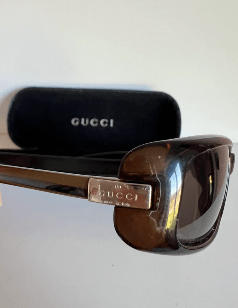 Gucci Gucci Sunglasses 2436 Mask Shield Sport Bike Pop Vintage Size ONE SIZE - 1 Thumbnail