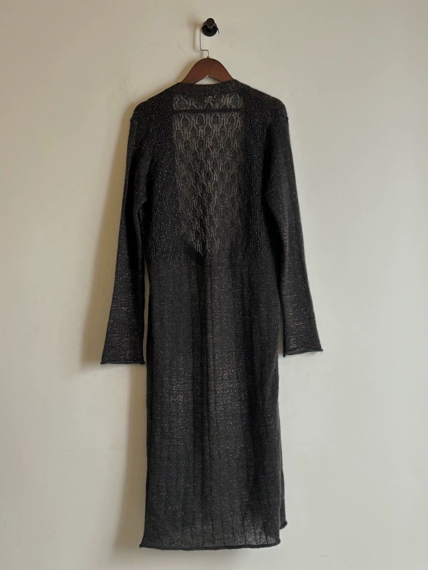 Dries Van Noten Dries Van Noten 90s Gold Knit Dress w/ Back Cutout Size S / US 4 / IT 40 - 6 Thumbnail