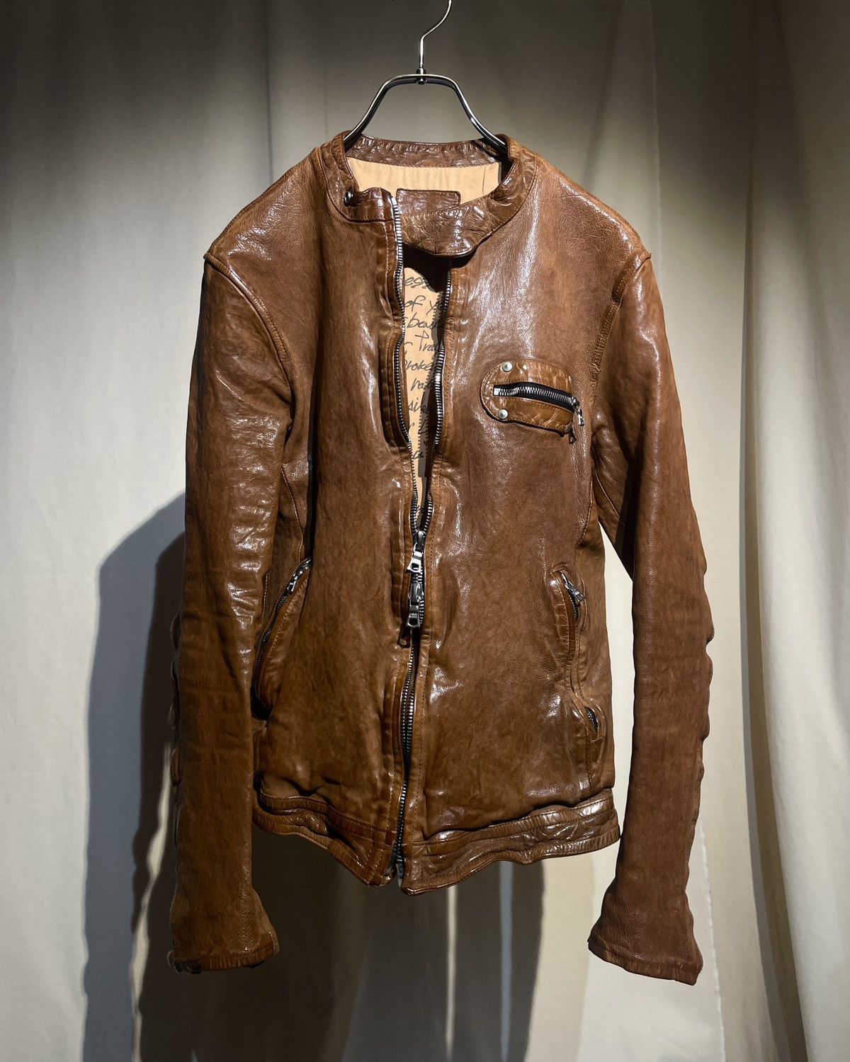 Isamu Katayama Backlash S/S2012 ISAMUKATAYAMA BACKLASH - 6zip German Calfskin Jacket Size US S / EU 44-46 / 1 - 12 Thumbnail