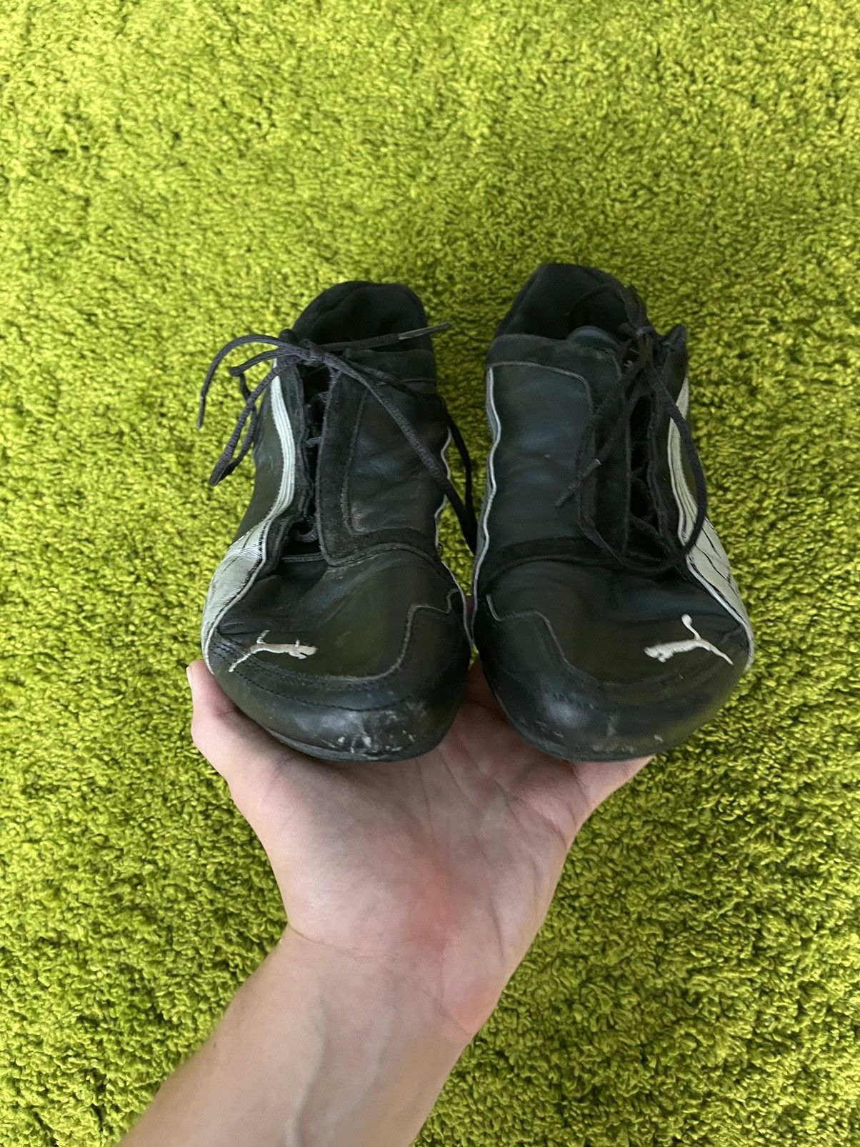 Puma × Vintage Puma 2000s vintage iconic leather sneakers Y2K Size US 12 / EU 45 - 3 Thumbnail