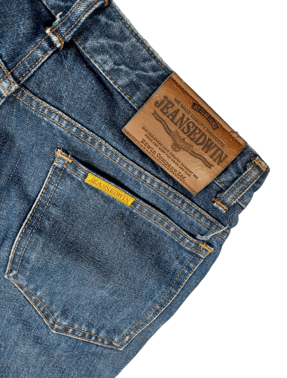 Edwin × Japanese Brand Edwin Japan Raw Denim Pants Size US 31 - 4 Thumbnail