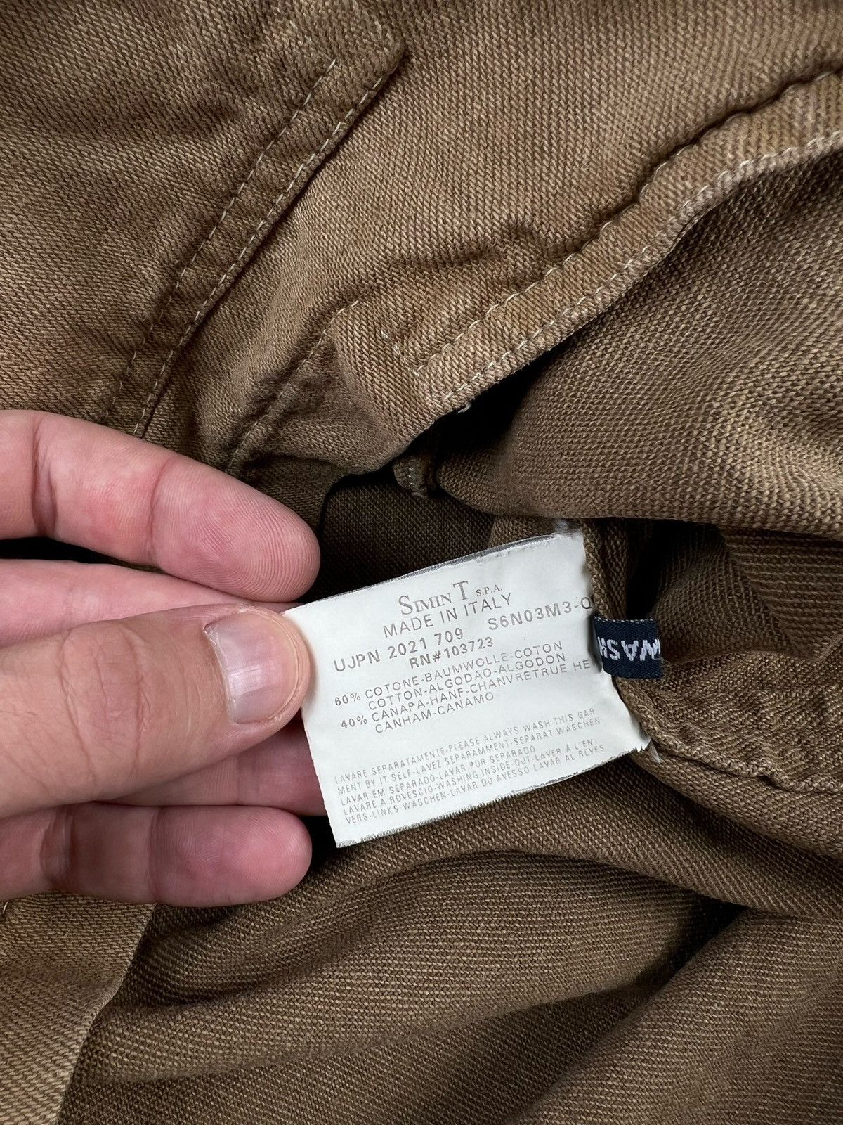 Armani VTG Y2k Rare Armani Jeans Heavyweight Denim Jacket M-L Size US M / EU 48-50 / 2 - 14 Thumbnail