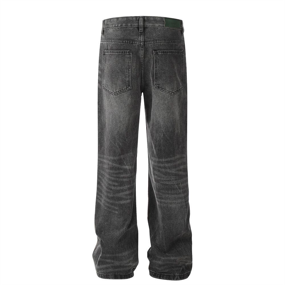 Japanese Brand × Jean Punk washed distressed loose casual flared jeans y2k Size US 34 / EU 50 - 3 Thumbnail