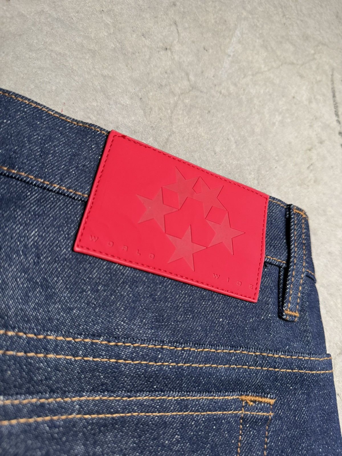 Sp5der Sp5der V3 Logo Denim Short ‘indigo Denim’ Size US 34 / EU 50 - 3 Thumbnail