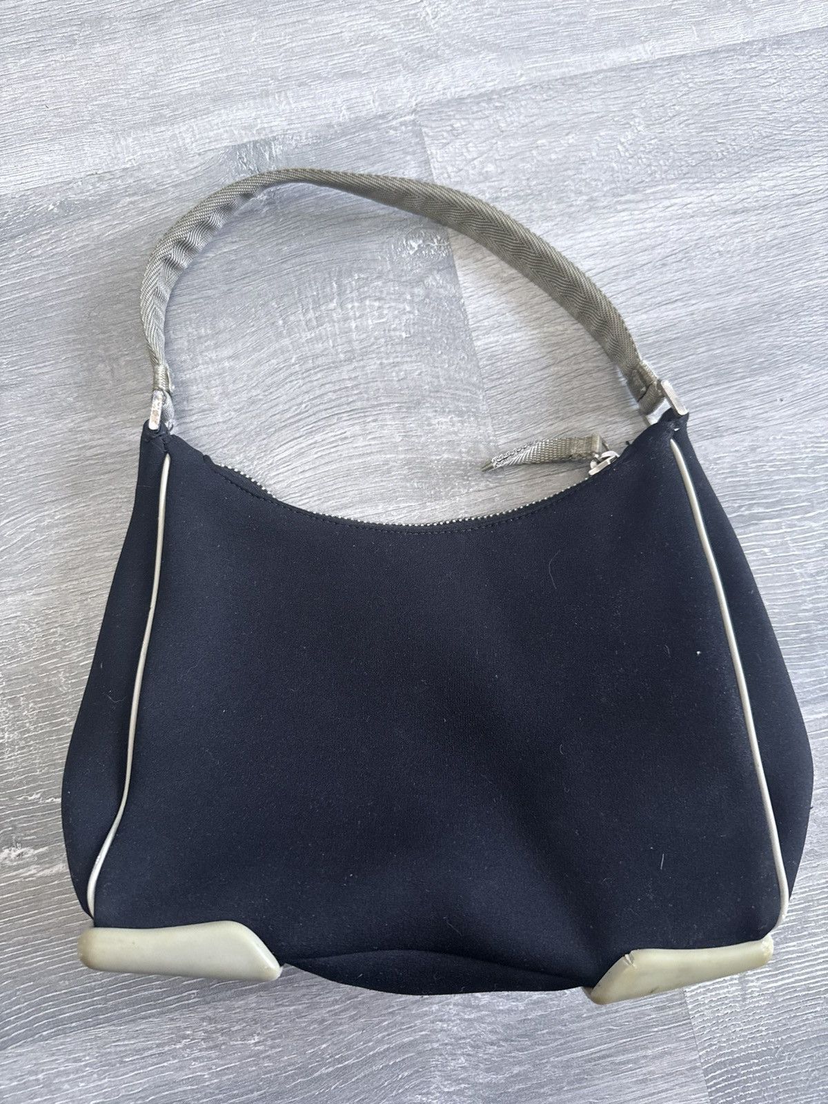 Prada Vintage VTG Y2K PRADA 2000s Luna Rossa Shoulder Bag Baguette Size ONE SIZE - 3 Thumbnail