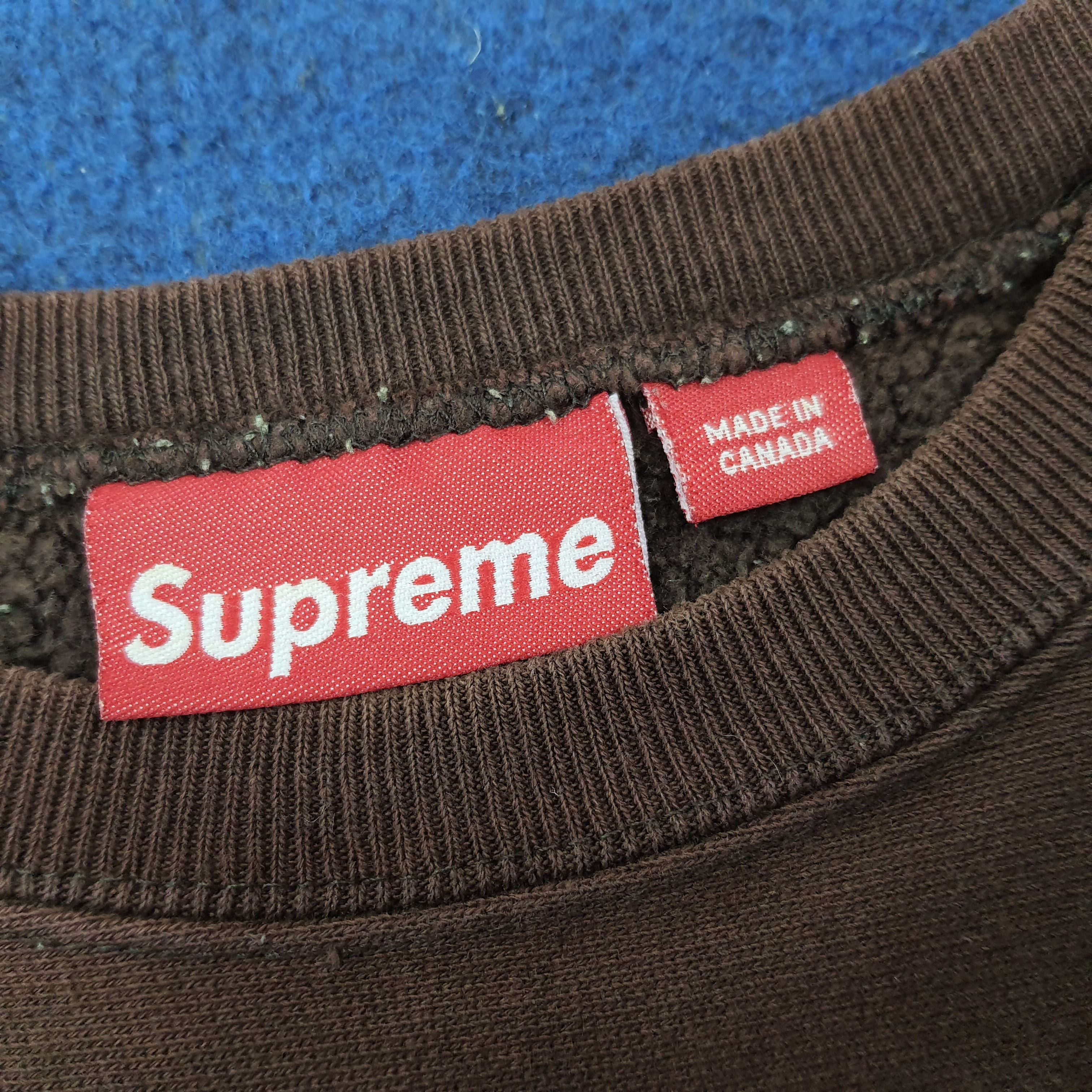 Supreme Vintage Supreme Streetwear Sweatshirt C242N15 Size US L / EU 52-54 / 3 - 5 Thumbnail