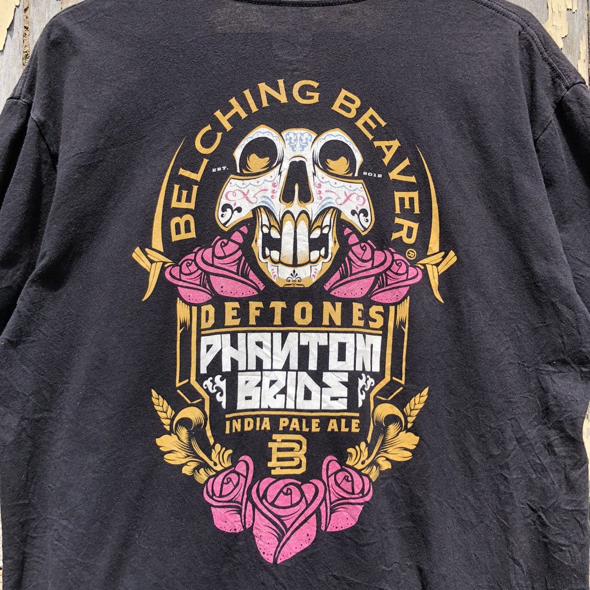 Band Tees Vintage y2k Sunfaded Deftones Belching Beaver Tshirt Size US XL / EU 56 / 4 - 2 Thumbnail