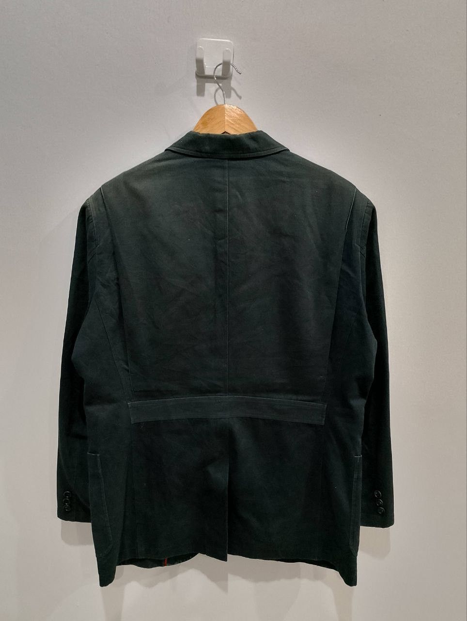 Golden Bear GOLDEN BEAR 3 Button Green Suede Coats Blazer Jacket Size 46R - 2 Thumbnail