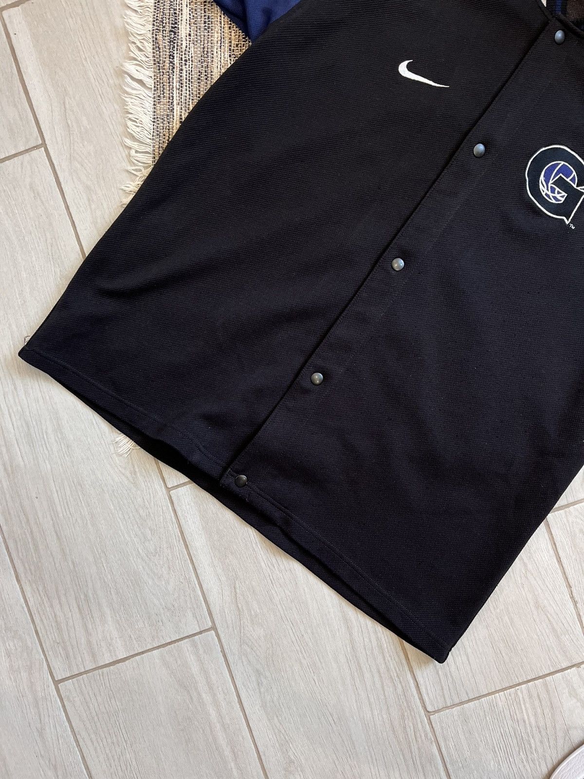 Nike × Vintage Vintage Nike Jersey Georgetown Hoyas Basketball 80s Size US L / EU 52-54 / 3 - 6 Thumbnail
