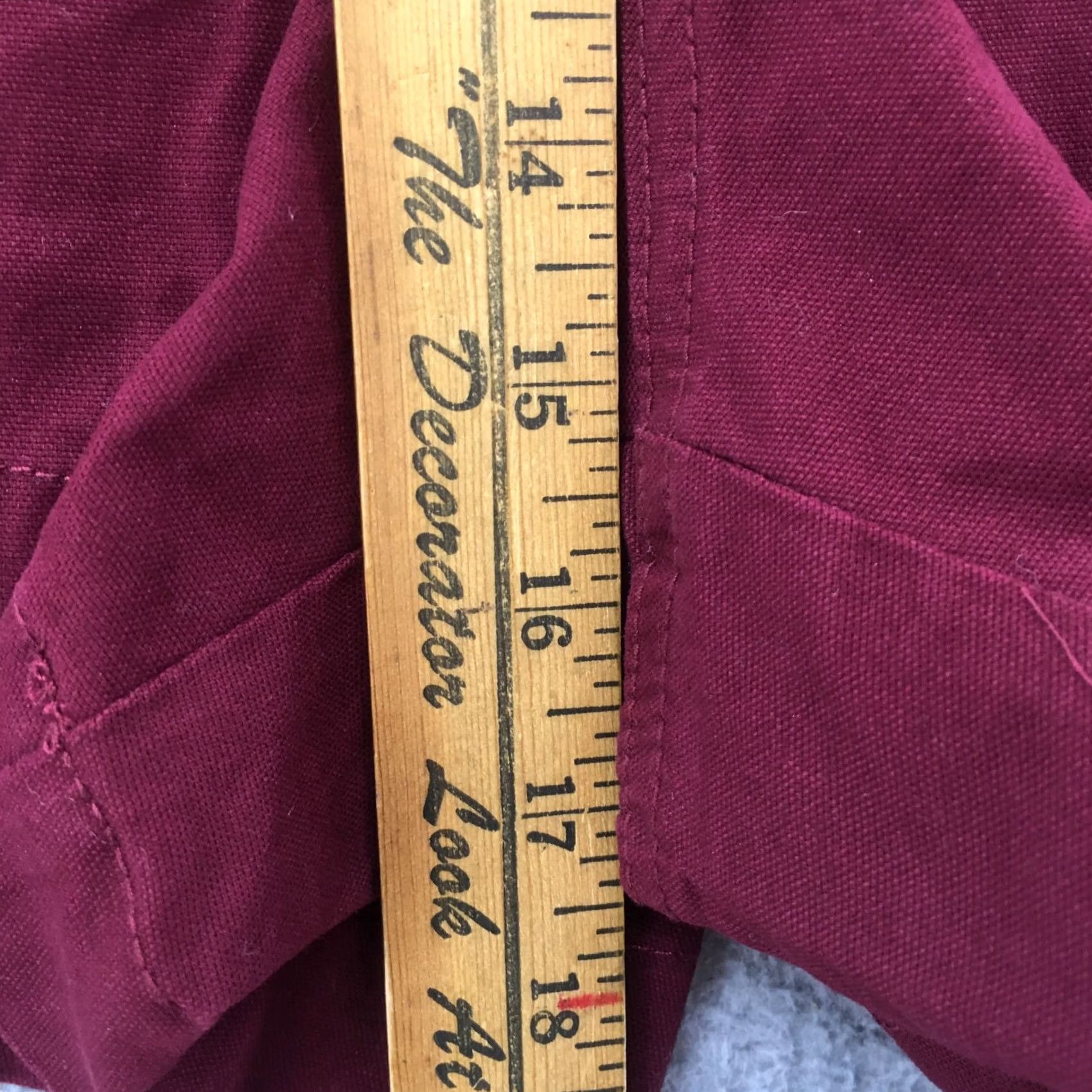 Vintage A New Day Chino Shorts Womens 24 Burgundy Cotton Blend Mid Rise Zip Fly NEW - Red, 5-Pocket, Regular, 4.5 Inseam, Shirtless? Size 42" / US 20 - 6 Thumbnail
