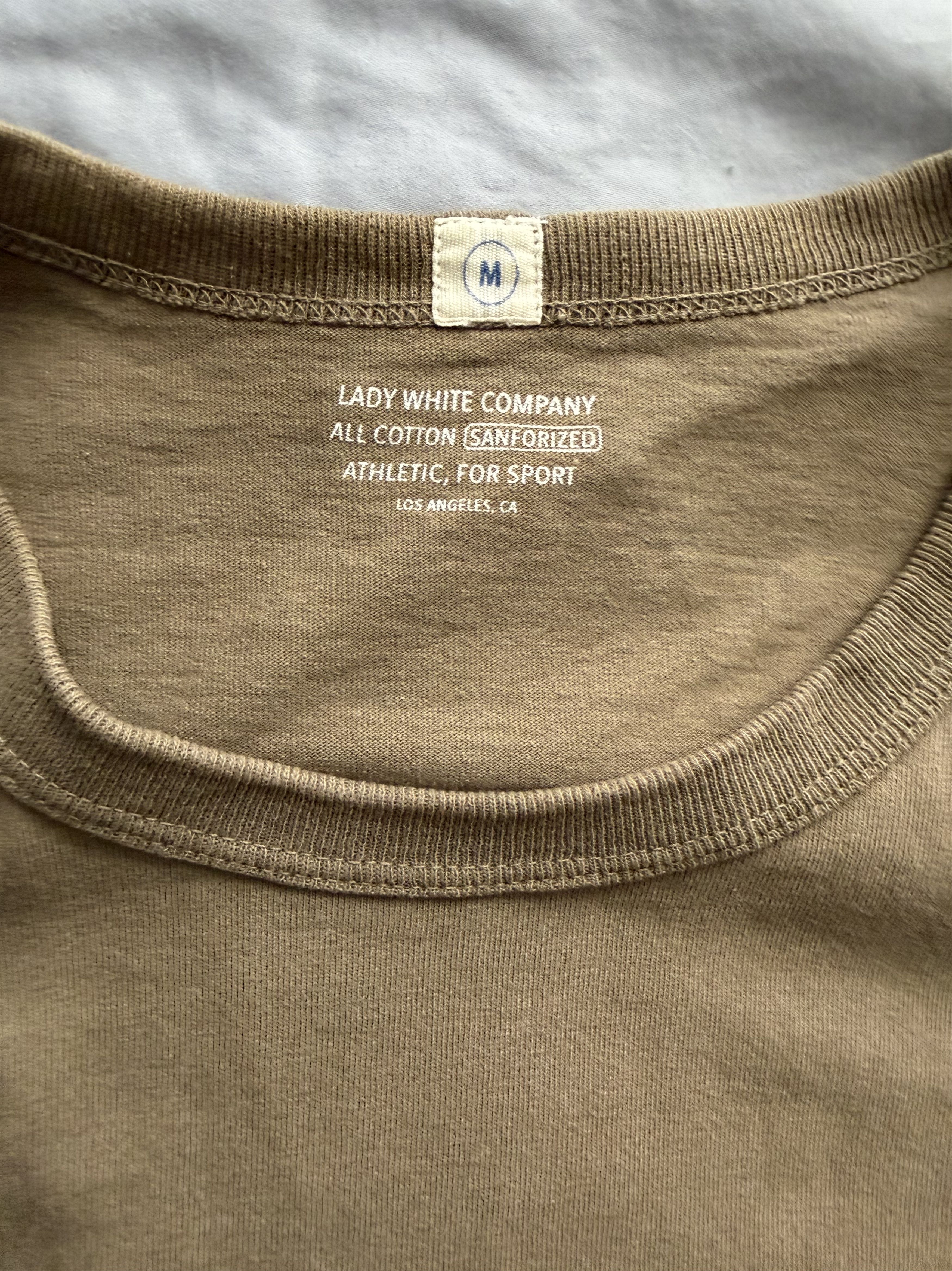 Lady White Co. Lady White Co. Clark Pocket Tee Olive Size US M / EU 48-50 / 2 - 3 Thumbnail