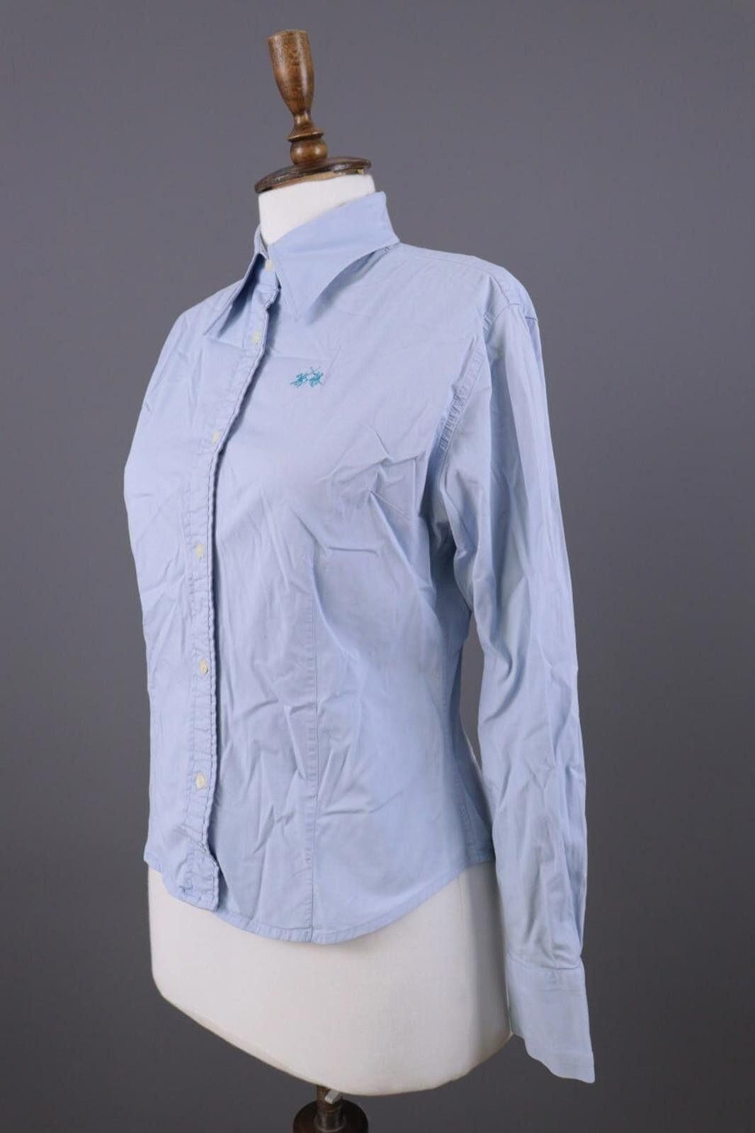 La Martina La Martina Buenos Aires Blue Blouse Shirt Size XL Size XL / US 12-14 / IT 48-50 - 5 Thumbnail